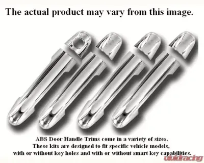 Quality Automotive Accessories 8-Piece Chrome Plated ABS plastic Door Handle Cover Kit Chrysler 300 4-Door Sedan 2011-2022 - DH51760