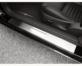 Quality Automotive Accessories 2-Piece Stainless Steel Door Sill trim Ford Thunderbird 2-Door Coupe Convertible 2002-2006