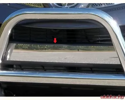 Quality Automotive Accessories 1-Piece Stainless Steel Front Bumper Trim Toyota Rav4 4-Door SUV 2006-2015 - FB13180