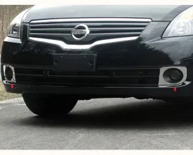 Quality Automotive Accessories 2-Piece Stainless Steel Fog Light Trim Nissan Altima 4-Door Sedan 2007-2012