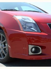 Quality Automotive Accessories 2-Piece Stainless Steel Fog Light Trim Nissan Sentra 4-Door Sedan SE-R only 2007-2011                                     - FV28575 - Image 3