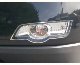 Quality Automotive Accessories 2-Piece Stainless Steel Fog Light Trim Chevrolet Traverse 4-Door SUV 2009-2012