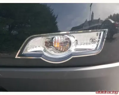 Quality Automotive Accessories 2-Piece Stainless Steel Fog Light Trim Chevrolet Traverse 4-Door SUV 2009-2012 - FV49165