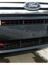 Quality Automotive Accessories 4-Piece Stainless Steel Front Vent Trim Ford Flex 4-Door SUV 2009-2012                                     - FV49340 - Image 3