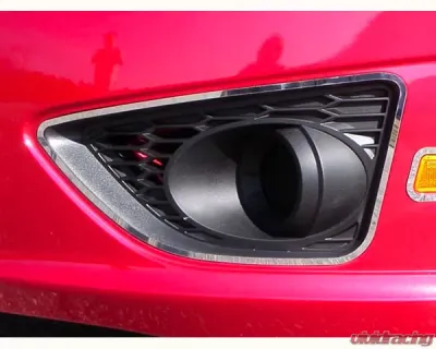 Quality Automotive Accessories 2-Piece Stainless Steel Front Vent Trim Ford Fusion 4-Door Sedan 2010-2012 - FV50390