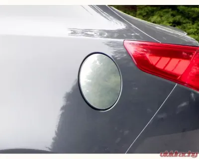 Quality Automotive Accessories 1-Piece Stainless Steel Gas Door Cover Trim Kia Optima 4-Door Sedan 2011-2015 - GC11805