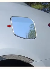 Quality Automotive Accessories 1-Piece Stainless Steel Gas Door Cover Trim Toyota Corolla 4-Door Sedan 2014-2019                                     - GC14112 - Image 3