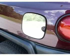 Quality Automotive Accessories 1-Piece Stainless Steel Gas Door Cover Trim Toyota FJ Cruiser 4-Door SUV 2007-2014
