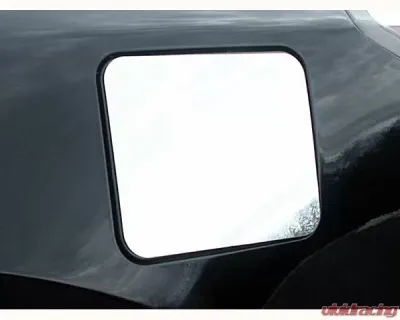 Quality Automotive Accessories 1-Piece Stainless Steel Gas Door Cover Trim Nissan Altima 4-Door Sedan 2007-2012 - GC27550