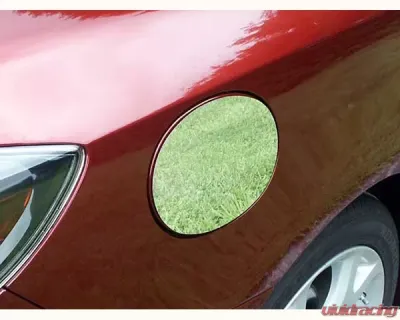 Quality Automotive Accessories 1-Piece Stainless Steel Gas Door Cover Trim Mazda Mazda3 4-Door Hatchback 2004-2009 - GC27750