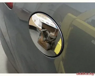 Quality Automotive Accessories 1-Piece Stainless Steel Gas Door Cover Trim Jaguar XF 4-Door Sedan 2009-2015 - GC29098