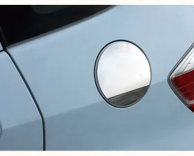 Quality Automotive Accessories 1-Piece Stainless Steel Gas Door Cover Trim Honda Fit 4-Door Hatchback 2009-2013