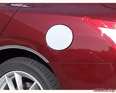 Quality Automotive Accessories 1-Piece Stainless Steel Gas Door Cover Trim Nissan Maxima 4-Door Sedan 2009-2014 - GC29540