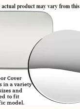 Quality Automotive Accessories 1-Piece Stainless Steel Gas Door Cover Trim Chrysler 300M 4-Door Sedan 1999-2004                                     - GC39760 - Image 3