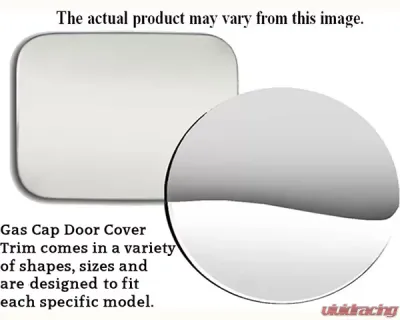 Quality Automotive Accessories 1-Piece Stainless Steel Gas Door Cover Trim Chrysler 300M 4-Door Sedan 1999-2004 - GC39760