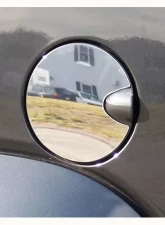 Quality Automotive Accessories 1-Piece Stainless Steel Gas Door Cover Trim Jeep Liberty 4-Door SUV 2008-2012                                     - GC48070 - Image 3