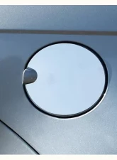 Quality Automotive Accessories 1-Piece Stainless Steel Gas Door Cover Trim Ford Focus 4-Door Sedan 2008-2009                                     - GC48345 - Image 3