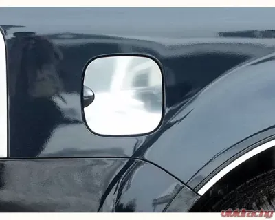 Quality Automotive Accessories 1-Piece Stainless Steel Gas Door Cover Trim Ford Flex 4-Door SUV 2009-2019 - GC49340