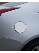 Quality Automotive Accessories 1-Piece Stainless Steel Gas Door Cover Trim Cadillac CTS Coupe 2-Door Coupe 2011-2014                                     - GC50254 - Image 3