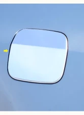 Quality Automotive Accessories 1-Piece Stainless Steel Gas Door Cover Trim Cadillac ATS 4-Door Sedan 2013-2018                                     - GC53235 - Image 3