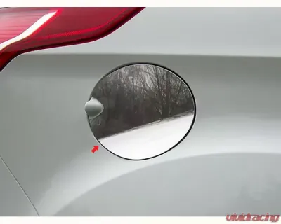 Quality Automotive Accessories 1-Piece Stainless Steel Gas Door Cover Trim Ford Escape 4-Door SUV 2013-2019 - GC53360