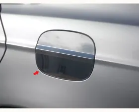 Quality Automotive Accessories 1-Piece Stainless Steel Gas Door Cover Trim Ford Fusion 4-Door Sedan 2013-2020