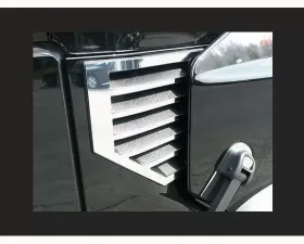 Quality Automotive Accessories 2-Piece Stainless Steel Cowl Vent Accent Trim Hummer H2 4-Door SUV 2003-2006