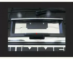 Quality Automotive Accessories 1-Piece Stainless Steel License Plate Bezel Hummer H2 4-Door SUV 2003-2009