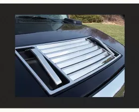 Quality Automotive Accessories 10-Piece Stainless Steel Hood Accent Package Hummer H2 4-Door SUV 2003-2009