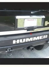 Quality Automotive Accessories 1-Piece Stainless Steel Tailgate Accent Trim Hummer H2 4-Door SUV 2003-2009                                     - HV43010 - Image 3