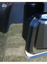 Quality Automotive Accessories 2-Piece Stainless Steel Mirror Accent Trim Hummer H2 4-Door SUV 2003-2007                                     - HV43023 - Image 3