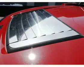 Quality Automotive Accessories 9-Piece Stainless Steel Hood Vent Trim Hummer H3 4-Door SUV 2006-2009