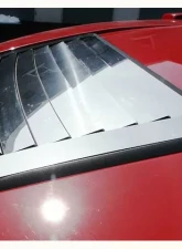 Quality Automotive Accessories 9-Piece Stainless Steel Hood Vent Trim Hummer H3 4-Door SUV 2006-2009                                     - HV46303 - Image 3