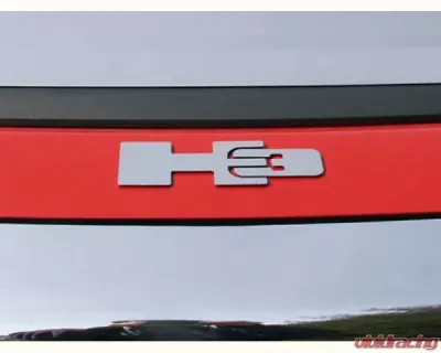 Quality Automotive Accessories 2-Piece Stainless Steel Letter Graphics Hummer H3 4-Door SUV 2006-2009 - HV46308