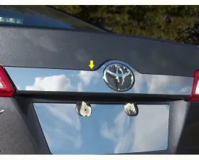 Quality Automotive Accessories 1-Piece Stainless Steel License Bar Above plate accent Trim Toyota Camry 4-Door Sedan 2012-2014