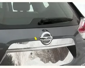 Quality Automotive Accessories 1-Piece Stainless Steel License Bar Above plate accent Trim Nissan Rogue 4-Door SUV Does not fit Sport 2014-2020