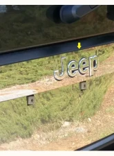 Quality Automotive Accessories 1-Piece Stainless Steel License Bar Above plate accent Trim Jeep Liberty 4-Door SUV 2008-2012                                     - LB48070 - Image 3