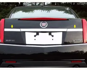 Quality Automotive Accessories 2-Piece Stainless Steel License Bar Extension Trim Cadillac CTS 4-Door Sedan 2008-2013