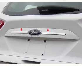 Quality Automotive Accessories 2-Piece Stainless Steel License Bar Extension Trim Ford Escape 4-Door SUV 2013-2016