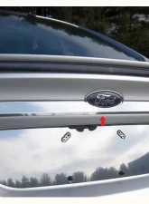 Quality Automotive Accessories 1-Piece Stainless Steel License Bar Above plate accent Trim Ford Fusion 4-Door Sedan 2013-2016                                     - LB53390 - Image 3