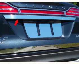 Quality Automotive Accessories 1-Piece Stainless Steel License Bar Above plate accent Trim Lincoln MKC 4-Door SUV 2015-2018