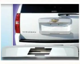 Quality Automotive Accessories 1-Piece Chrome Plated ABS plastic License Bar Above plate accent Trim Chevrolet Suburban 4-Door SUV 2007-2014
