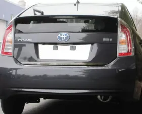 Quality Automotive Accessories 1-Piece Stainless Steel License Plate Bezel Toyota Prius 4-Door Hatchback 2010-2015