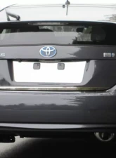 Quality Automotive Accessories 1-Piece Stainless Steel License Plate Bezel Toyota Prius 4-Door Hatchback 2010-2015                                     - LP10135 - Image 6