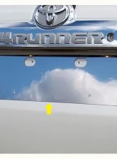 Quality Automotive Accessories 1-Piece Stainless Steel License Plate Bezel Toyota 4Runner 4-Door SUV 2010-2022                                     - LP10177 - Image 3