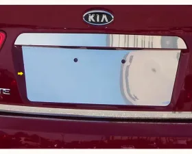 Quality Automotive Accessories 1-Piece Stainless Steel License Plate Bezel Kia Forte 4-Door Sedan 2010-2013