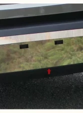 Quality Automotive Accessories 1-Piece Stainless Steel License Plate Bezel Kia Soul 4-Door Hatchback 2010-2011                                     - LP10830 - Image 3