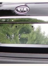 Quality Automotive Accessories 1-Piece Stainless Steel License Plate Bezel Kia Sorento 4-Door SUV 2011-2013                                     - LP11820 - Image 3