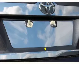 Quality Automotive Accessories 1-Piece Stainless Steel License Plate Bezel Toyota Camry 4-Door Sedan 2012-2014