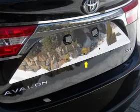 Quality Automotive Accessories 1-Piece Stainless Steel License Plate Bezel Toyota Avalon 4-Door Sedan 2013-2018